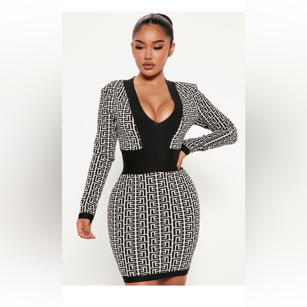 Bring It bandage mini dress Fashion Nova XS